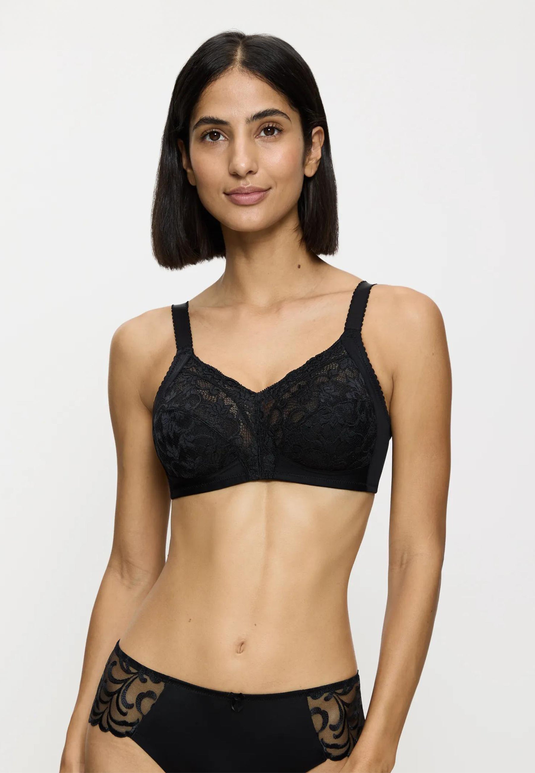 TRIUMPH DELICATE DOREEN N Reggiseno Pizzo senza Ferretto Coppa B-C