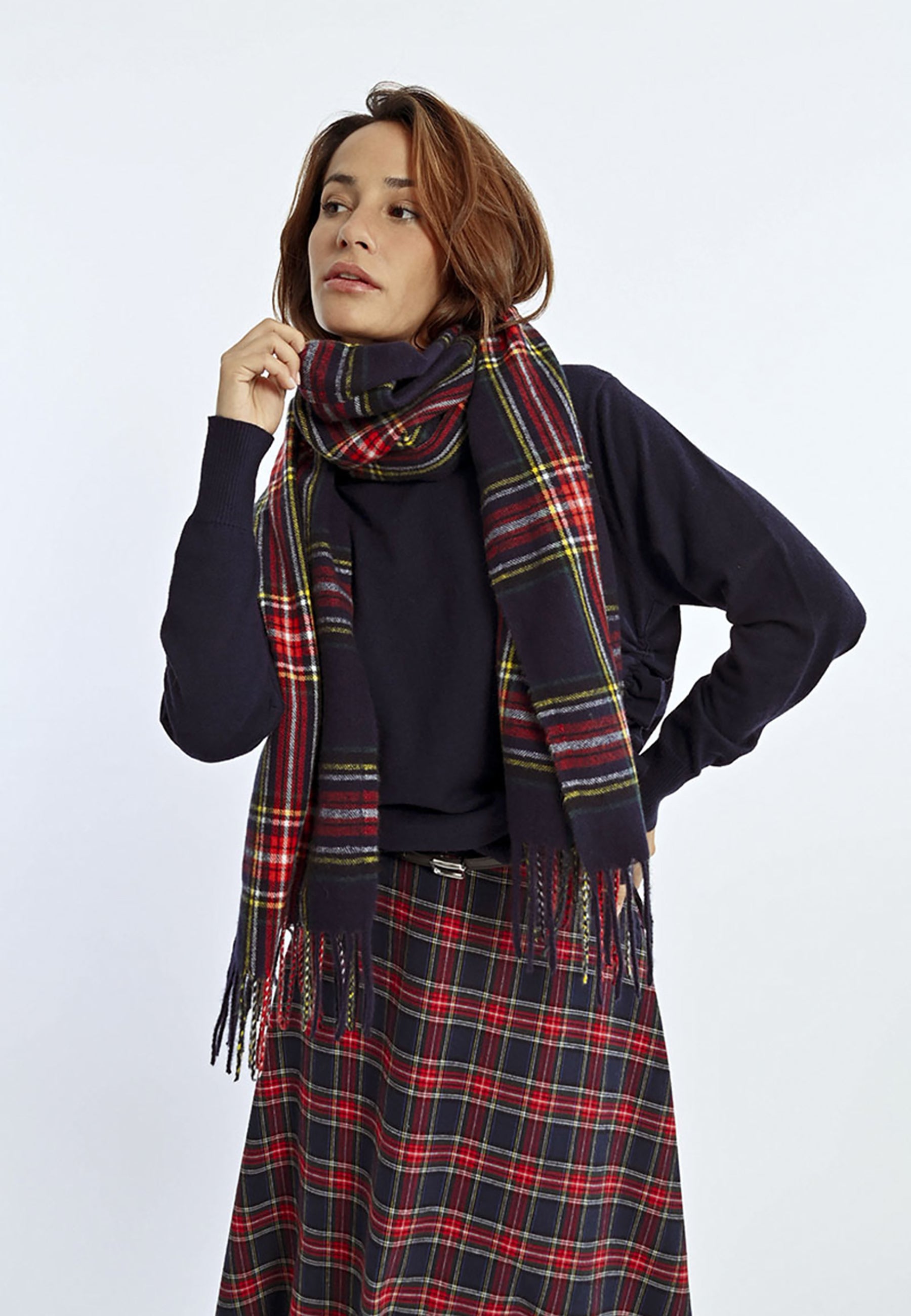 Cecil PRINT - Sciarpa - blau/blu Cecil PRINT - Sciarpa - blau/blu