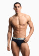 EMPORIO ARMANI 3 Slip Uomo Elastico a Vista Cotone EM000258-AF25018