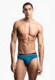 EMPORIO ARMANI 3 Slip Uomo Elastico Parlato Jersey di Cotone EM000258-AF25019