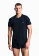 EMPORIO ARMANI 2 T-Shirt Uomo Cotone Elasticizzato Unita EM000391-AF14132