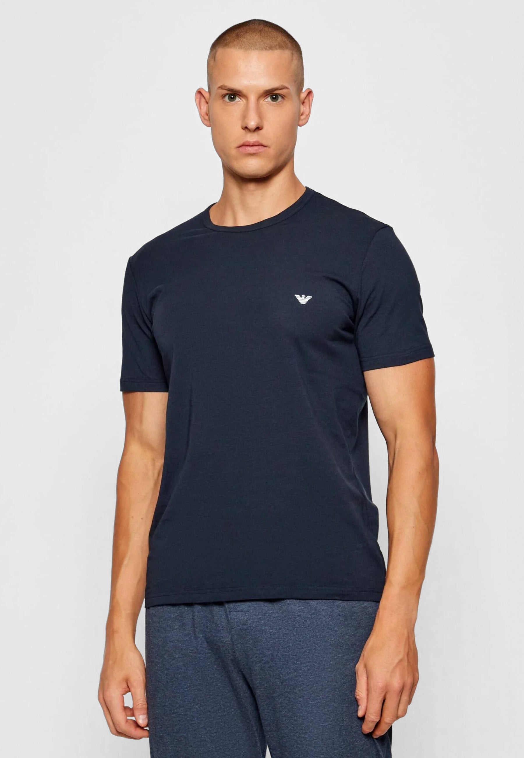 EMPORIO ARMANI 2 T-Shirt Uomo Cotone Elasticizzato ART. EM000391-AF18881