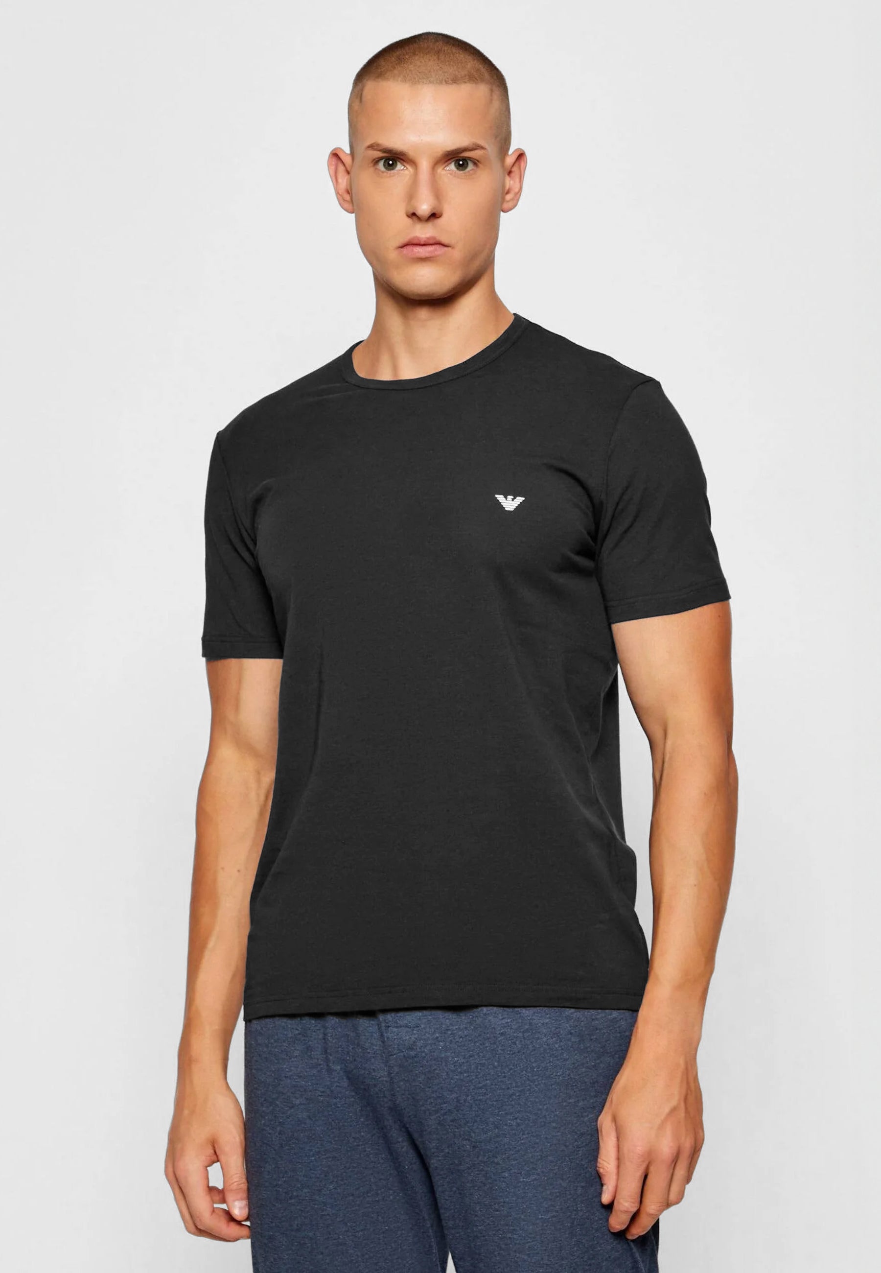 EMPORIO ARMANI 2 T-Shirt Uomo Cotone Elasticizzato ART. EM000391-AF18881
