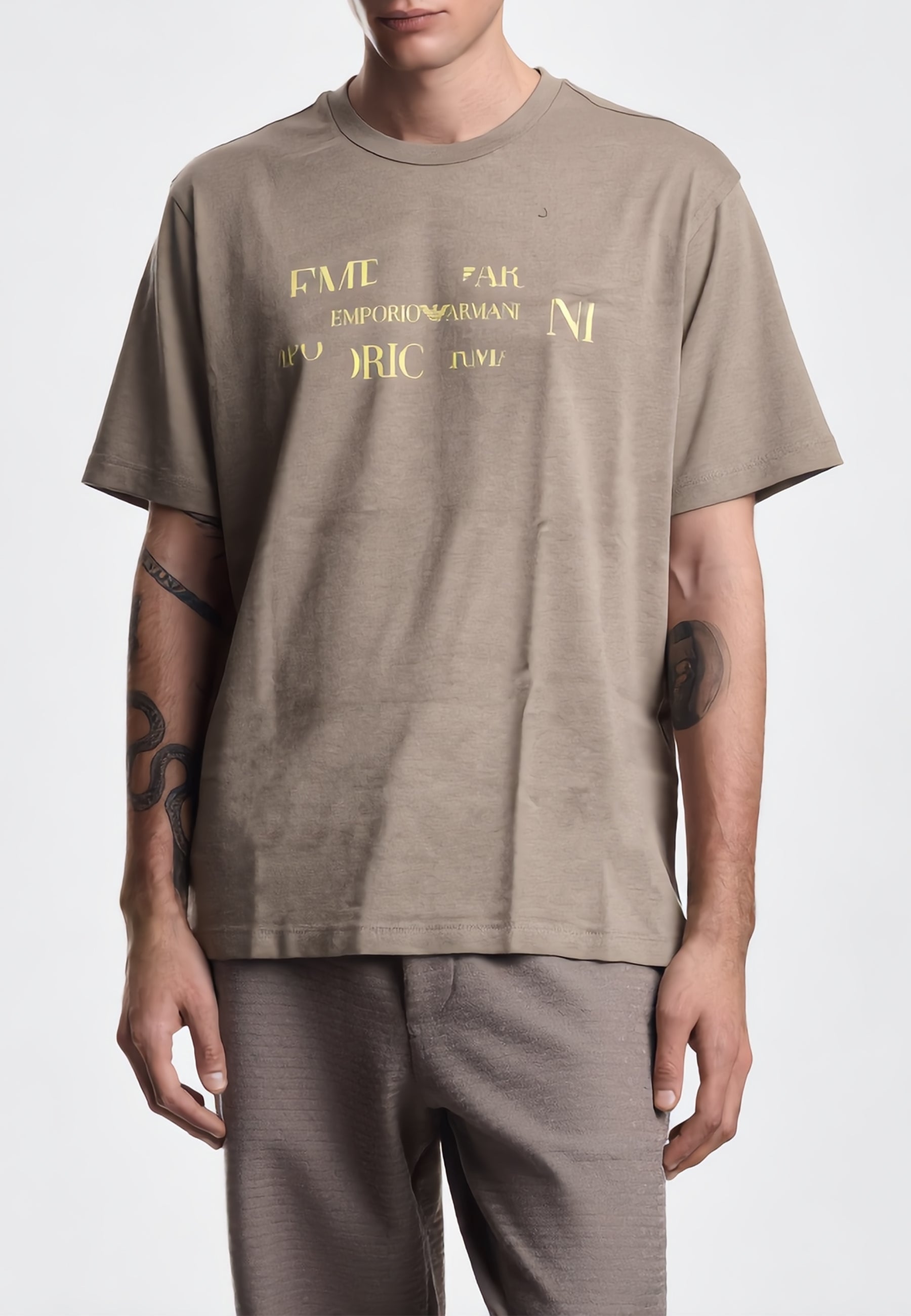 EMPORIO ARMANI T-Shirt Uomo Cotone Girocollo ART. EM000574-AF20451