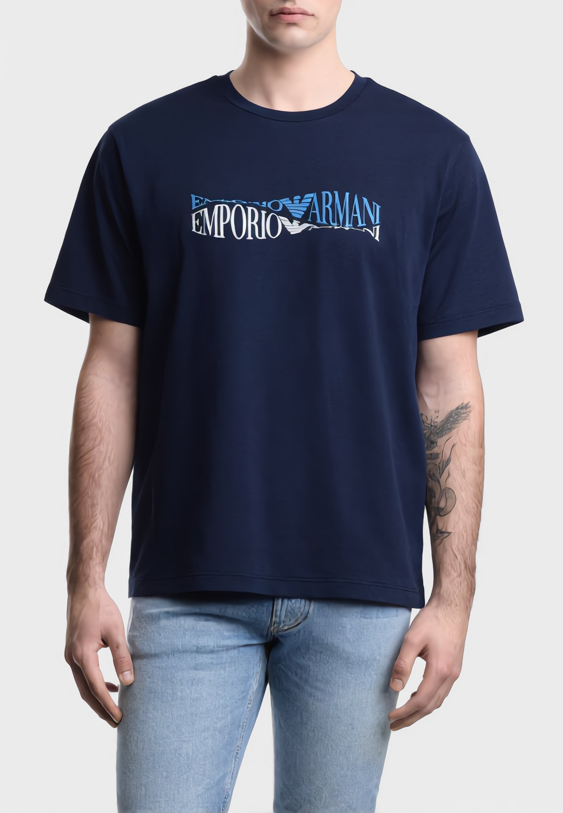 EMPORIO ARMANI T-Shirt Uomo Cotone Girocollo ART. EM000574-AF20451