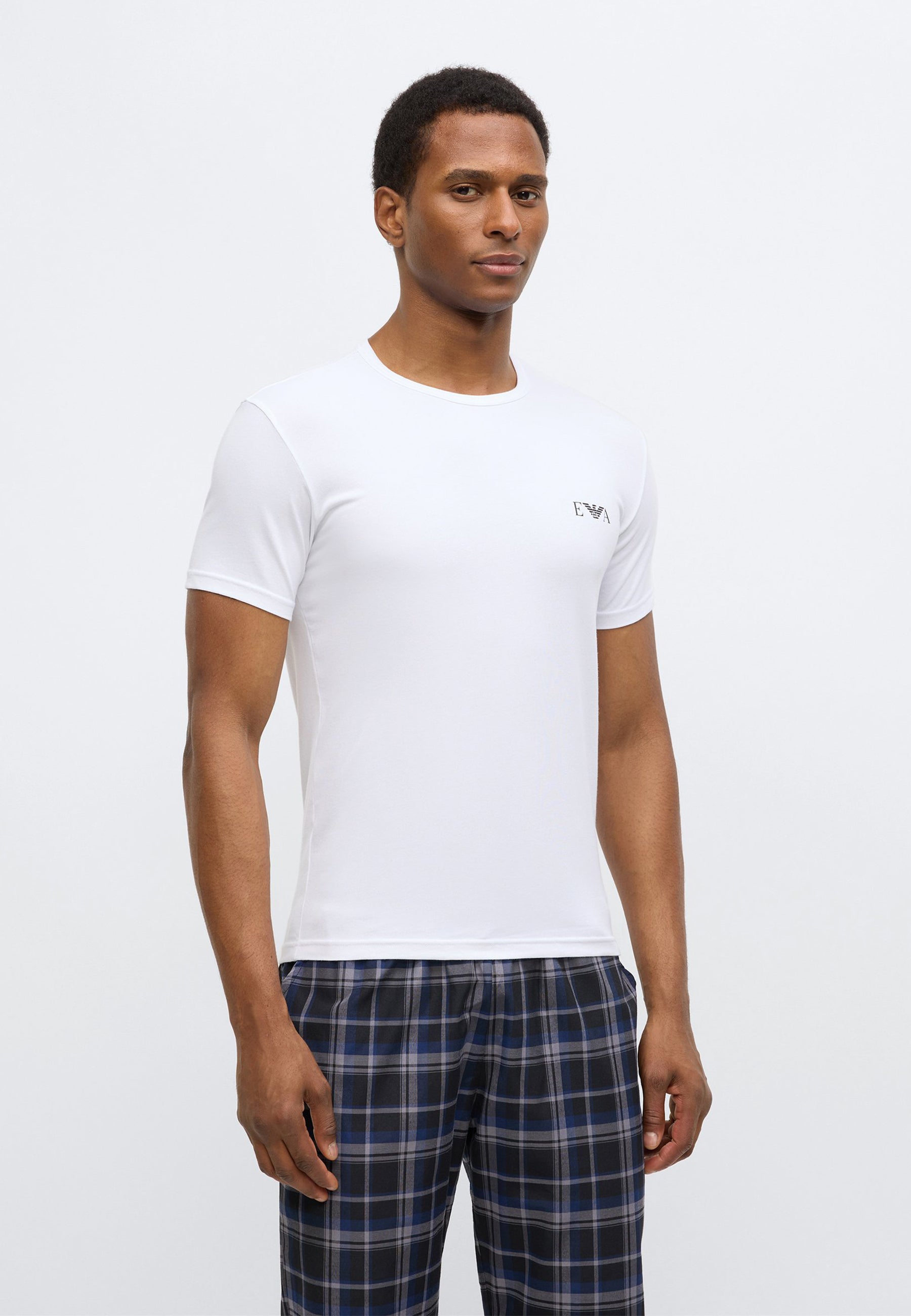 EMPORIO ARMANI 2 T-Shirt Uomo Cotone Stretch EM001849-AF14131