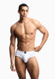 EMPORIO ARMANI 3 Slip Uomo Elastico Parlato Jersey di Cotone EM002154-AF25033