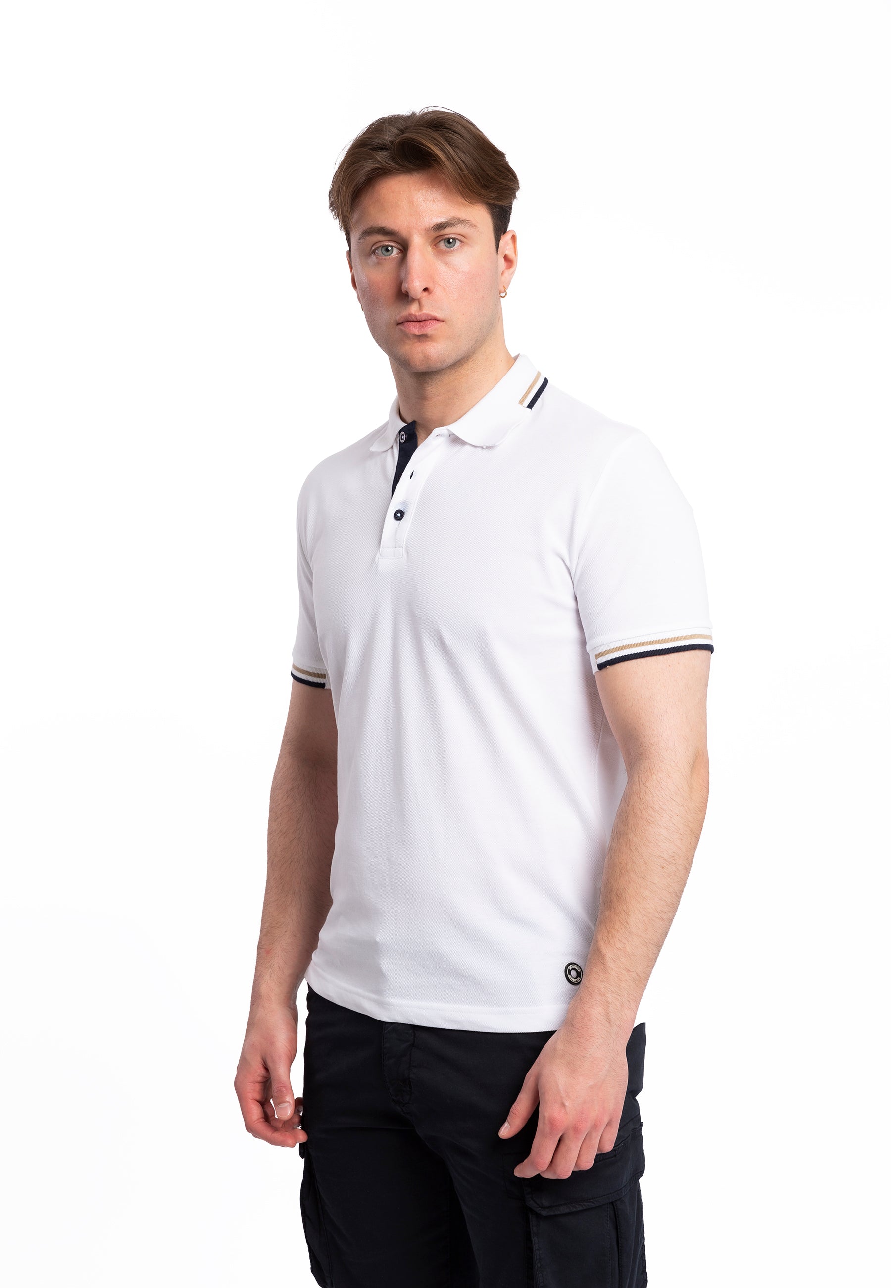 Polo Uomo Mezza Manica 100% Cotone MARKUP MK691028