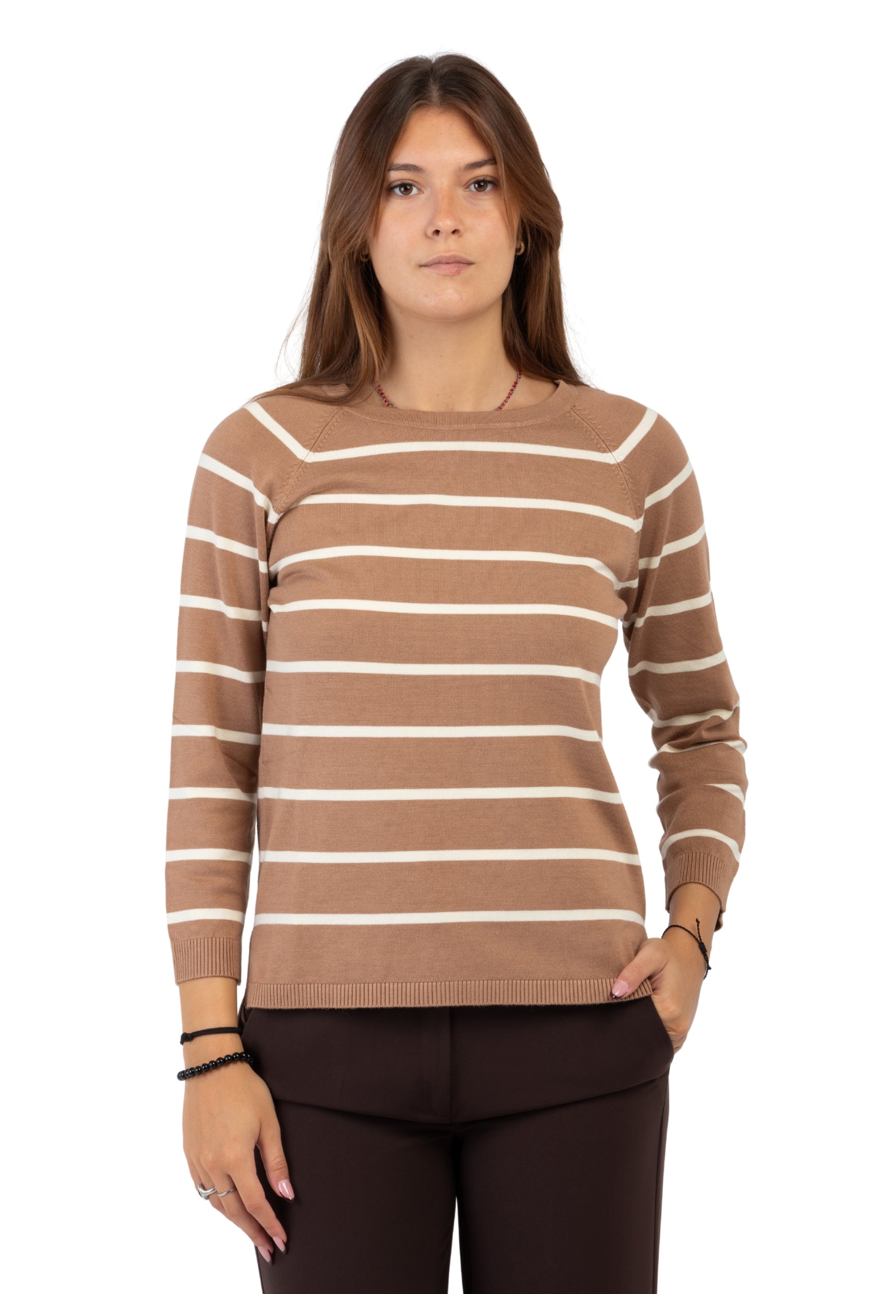 EMME MARELLA Maglia Donna Manica Lunga Viscosa Invernale ART. GINETTA