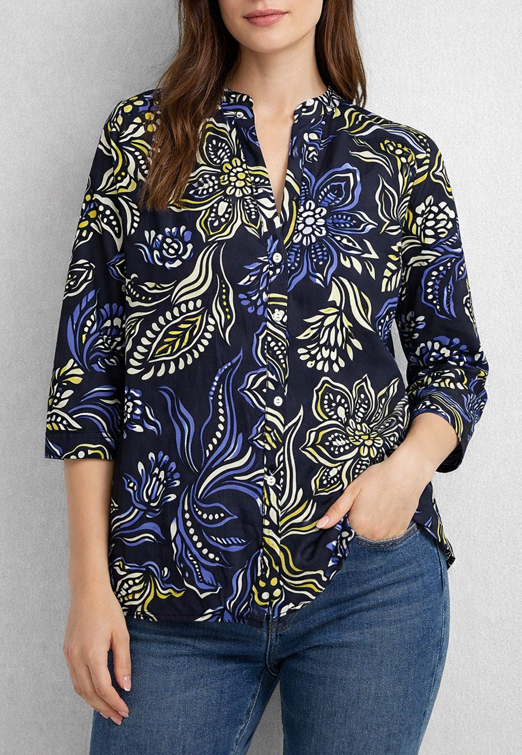 EMME MARELLA Camicia Donna Collo Coreana Cotone ART. GIURATO