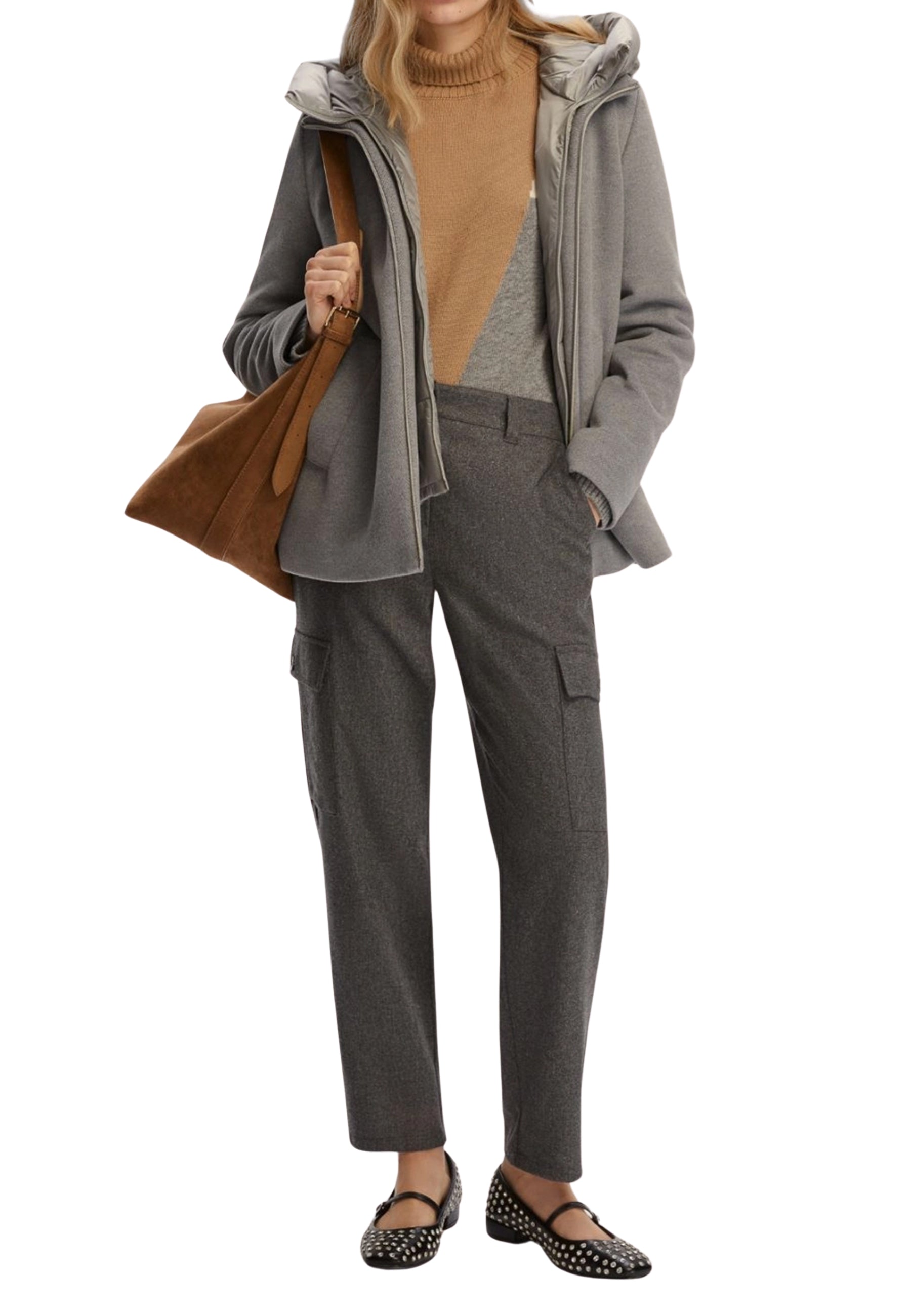 EMME MARELLA Cappotto Donna Corto Panno Imbottito ART. SORRISO