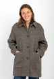 EMME MARELLA Cappotto Donna Lungo Lana Panno Fantasia ART. ZINNIA