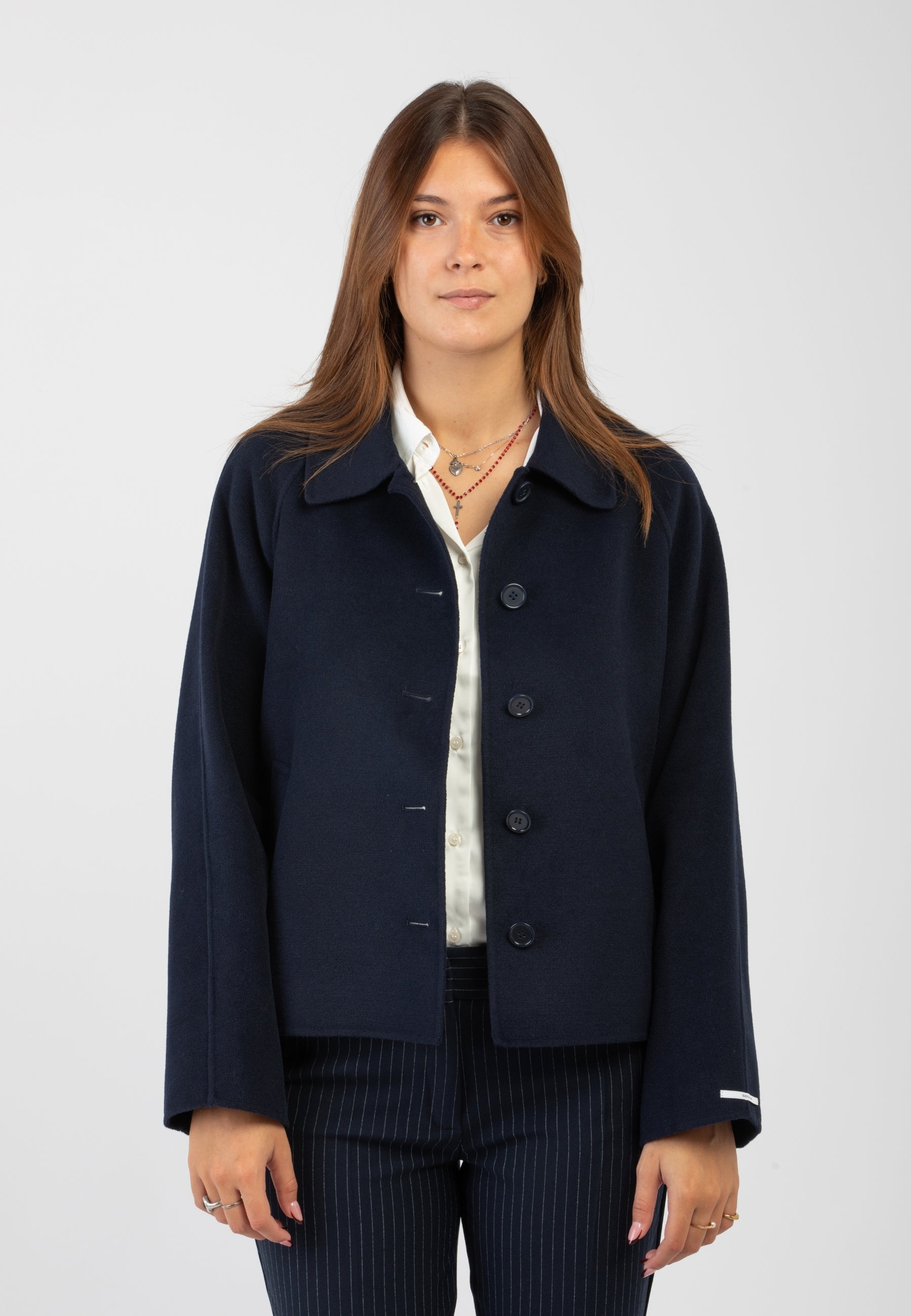 EMME MARELLA Cappotto Donna Corto Panno Viscosa ART. CLIP