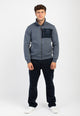 F.LLI CAMPAGNOLO Tuta Uomo Cotone Felpato Apertura Zip ART. 8Q77560/8Q78560