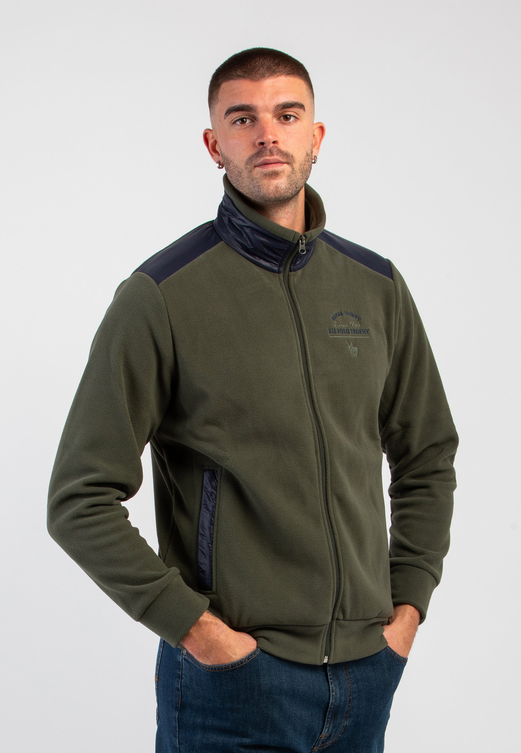 Giacca Uomo Zip Pile F.LLI CAMPAGNOLO 8Z87319