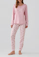 NOI DI NOTTE Pigiama Donna Lungo Cotone Estivo ART. FA009462