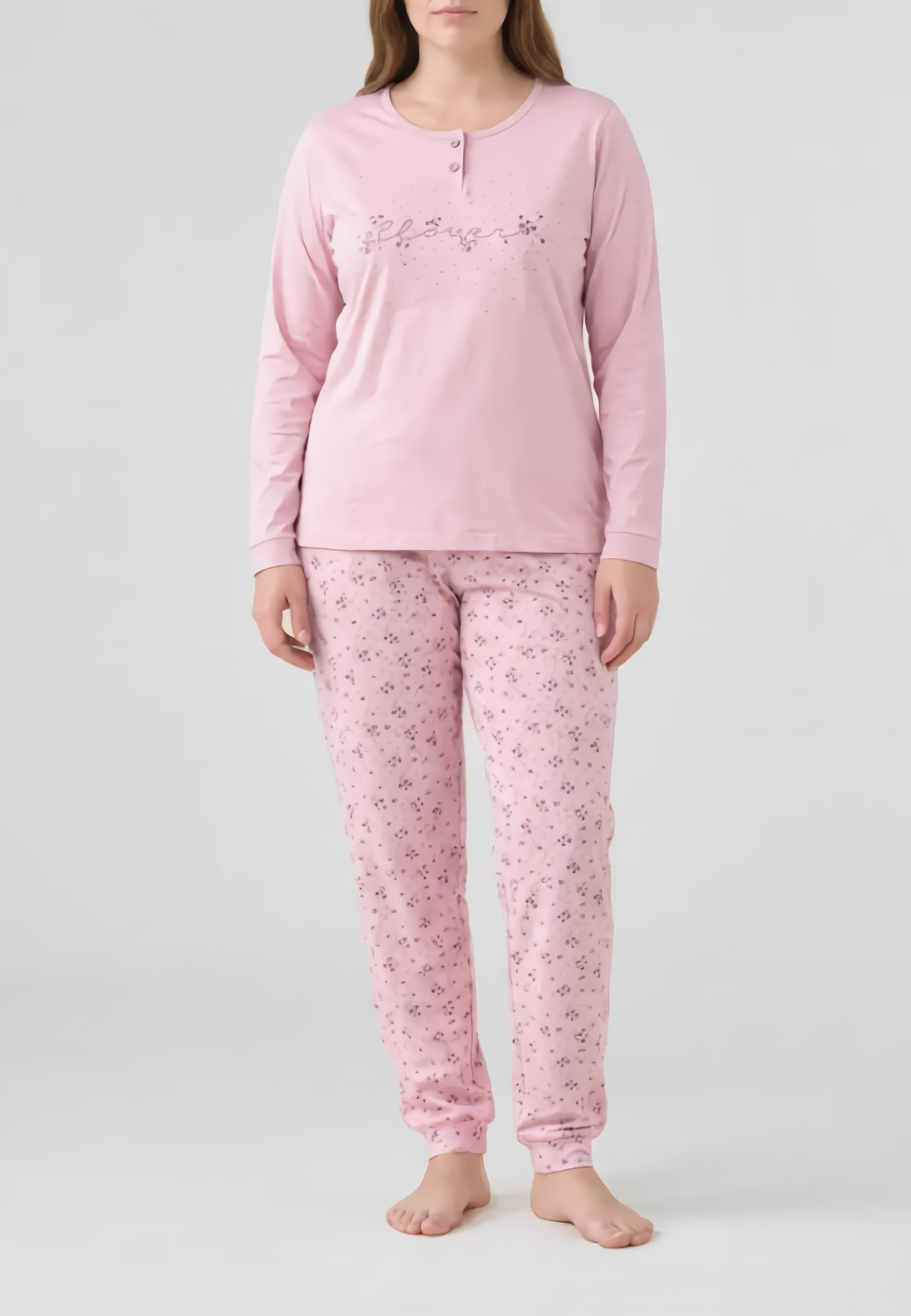 NOI DI NOTTE Pigiama Donna Lungo Cotone Estivo ART. FA009473/9493