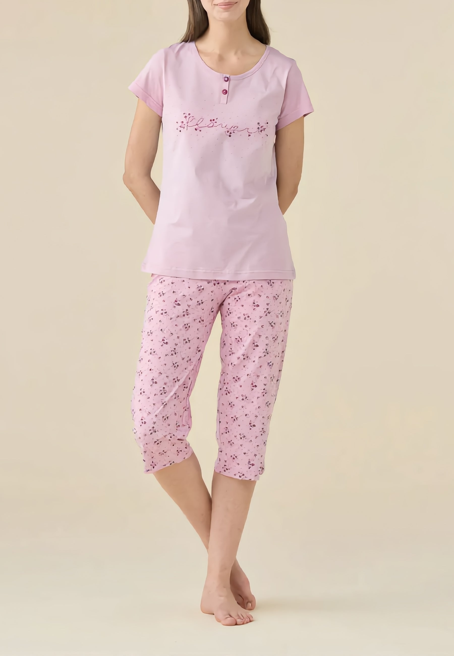 NOI DI NOTTE Pigiama Donna Corto Cotone Estivo ART. FA009530