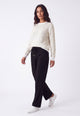 EMME MARELLA Pantalone Donna con Coulisse Tessuto Stretch FONA