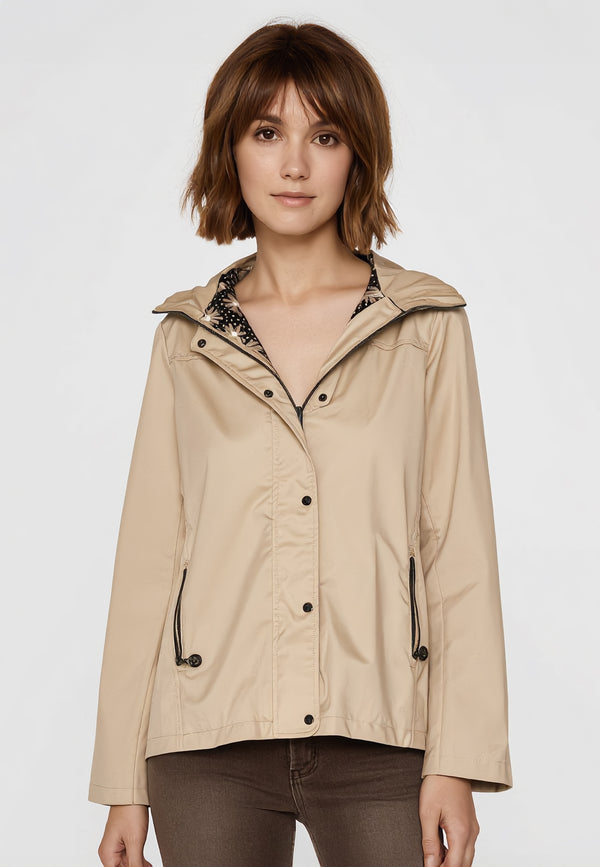 SATINETTE Giubbino Donna Reversibile Antipioggia ART. GIULIANA 008