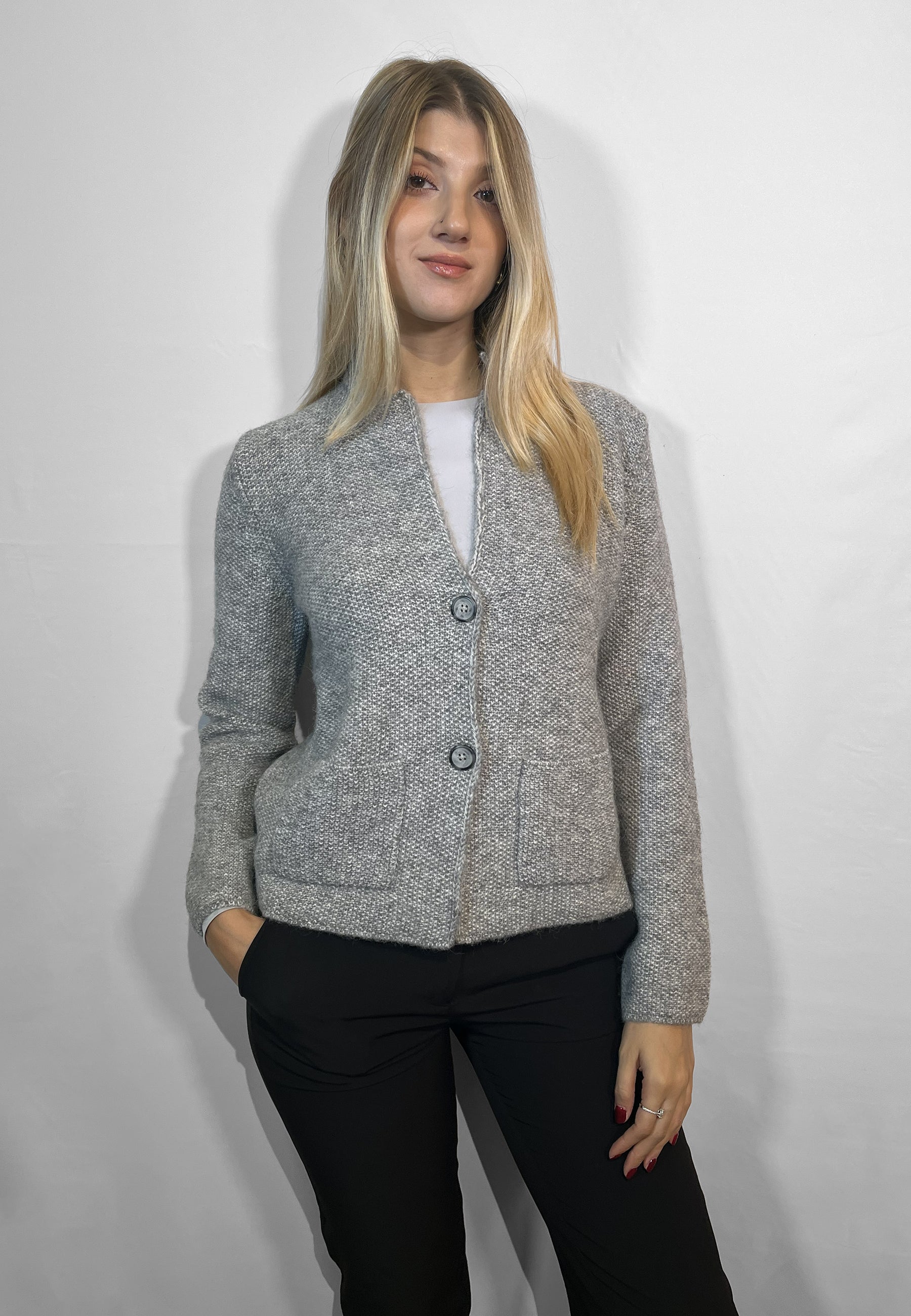 GRAN SASSO Maglia Donna Giacca Cardigan Lana ART. 13202/39902