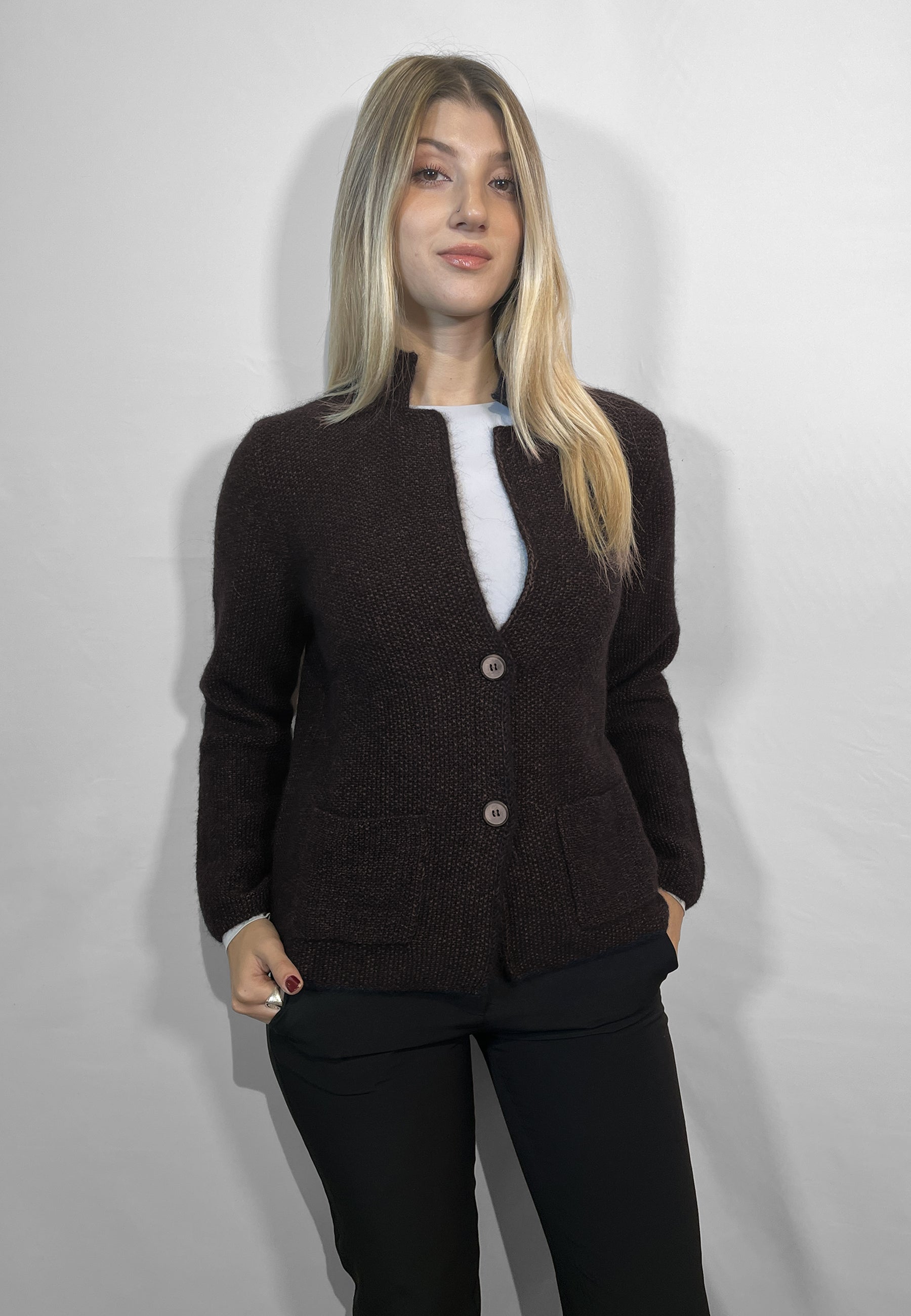 GRAN SASSO Maglia Donna Giacca Cardigan Lana ART. 13202/39902