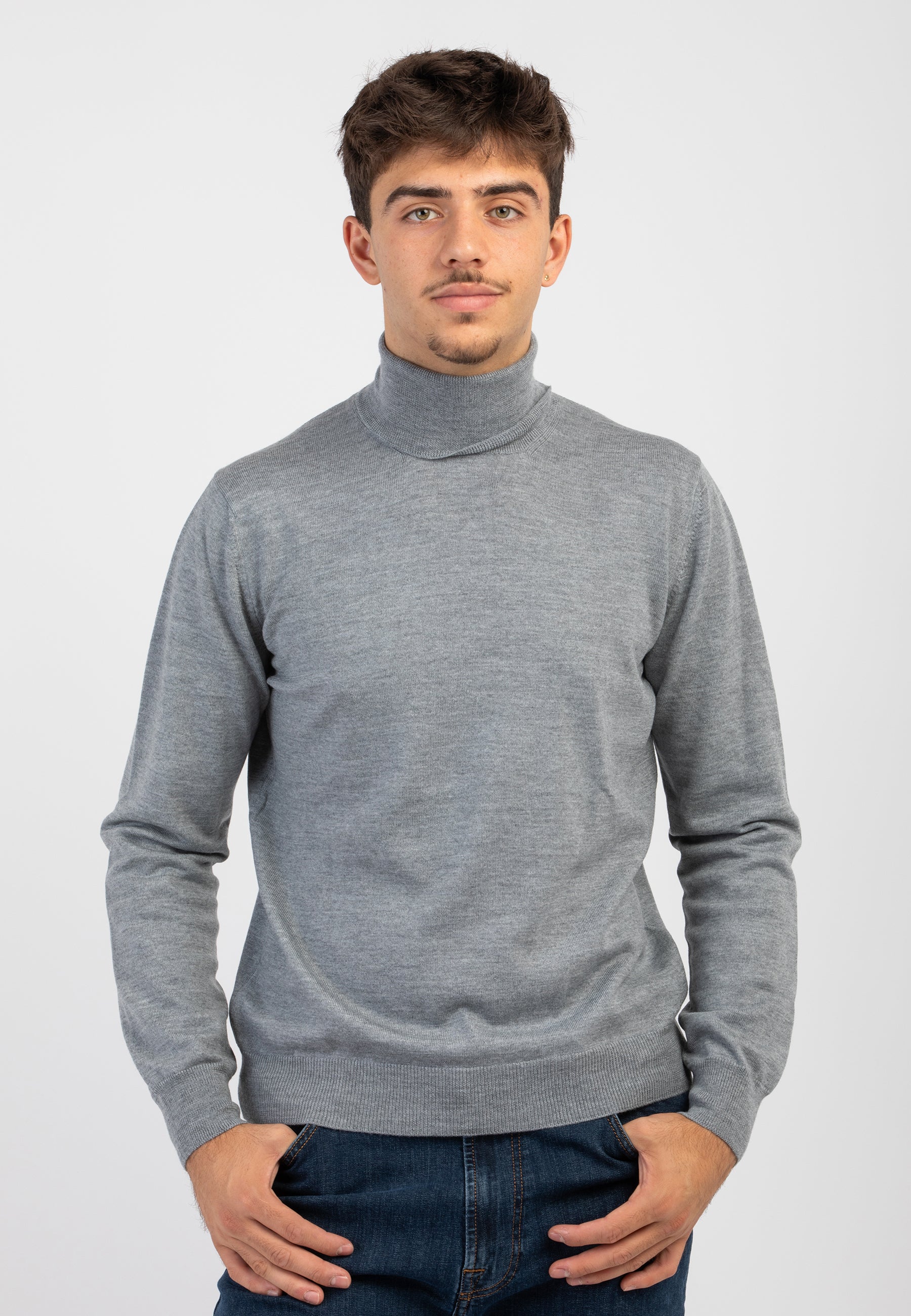 Dolcevita Uomo 100% Lana Merinos GRAN SASSO 55157-14290