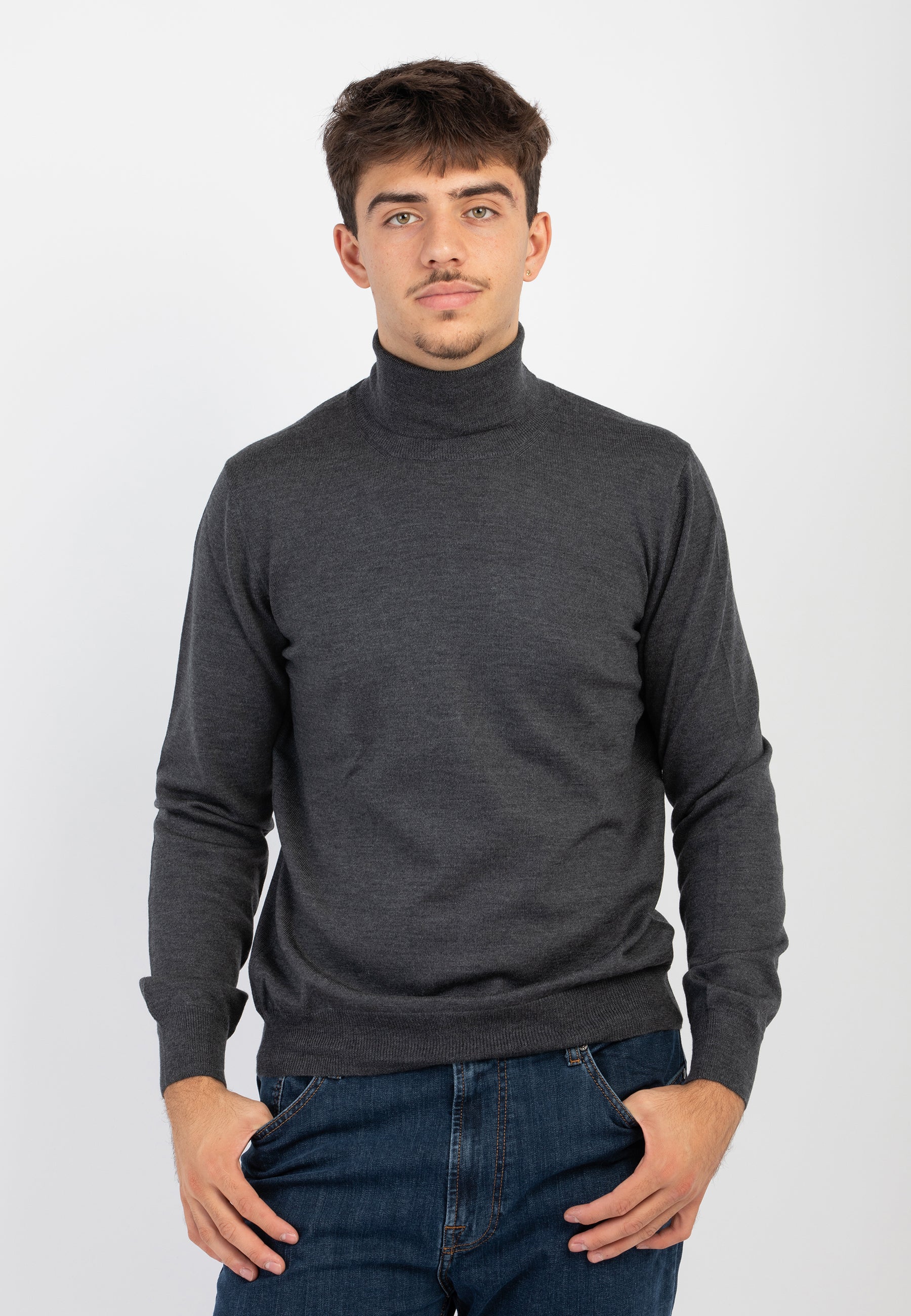 Dolcevita Uomo 100% Lana Merinos GRAN SASSO 55157-14290