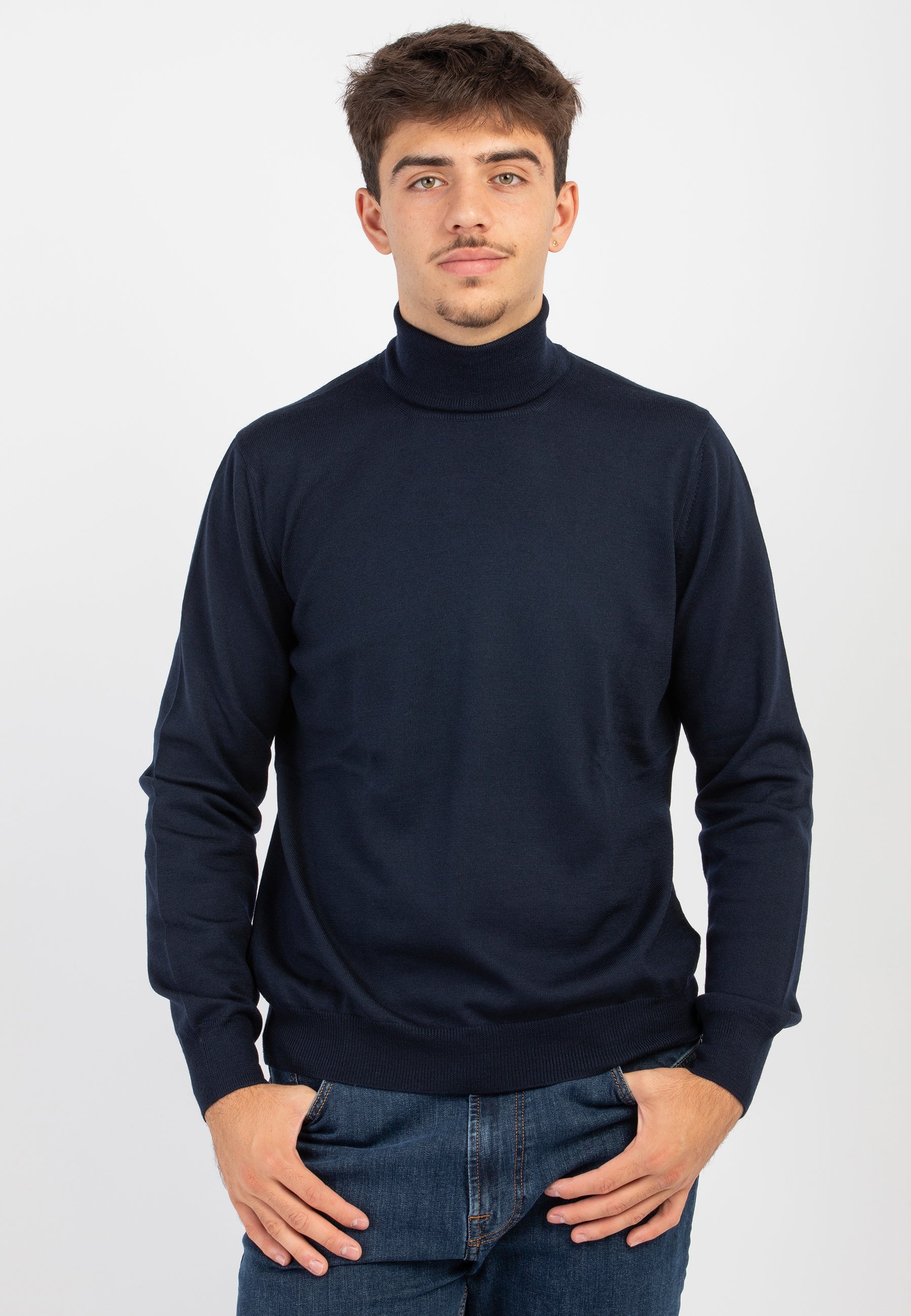 Dolcevita Uomo 100% Lana Merinos GRAN SASSO 55157-14290