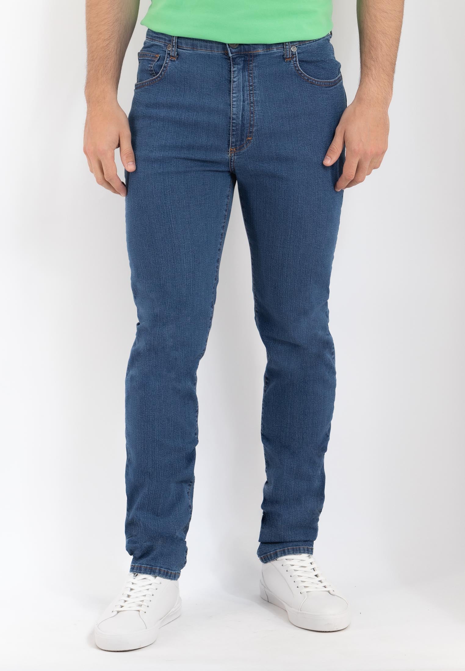 Slim Fit Jeans Uomo Morbidi Pantaloni Holiday Estivi Jeans Estivi