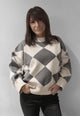 VICOLO Maglia Donna Lupetto Lavorazione a Rombi ART. 22229F