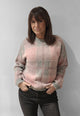 VICOLO Maglia Donna Morbida e Soffice Lavorazione Quadri ART. 55221F