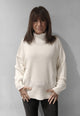 VICOLO Maglia Donna Lupetto Unita Morbida Calda ART. 77359F