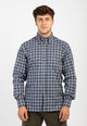 INGRAM Camicia Uomo Manica Lunga Flanella Scozzese ART. 5W037-REG-B-T