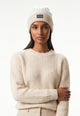 YES ZEE Berretto Donna Bordo Contrasto Lamé Invernale K005BN00