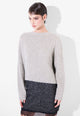 KIKISIX Maglia donna con lurex e collo a barchetta ART. KXMA1550