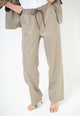 KIKISIX Pantalone Donna Morbido a Fantasia con Elastico e Coulisse ART. KXPA1841