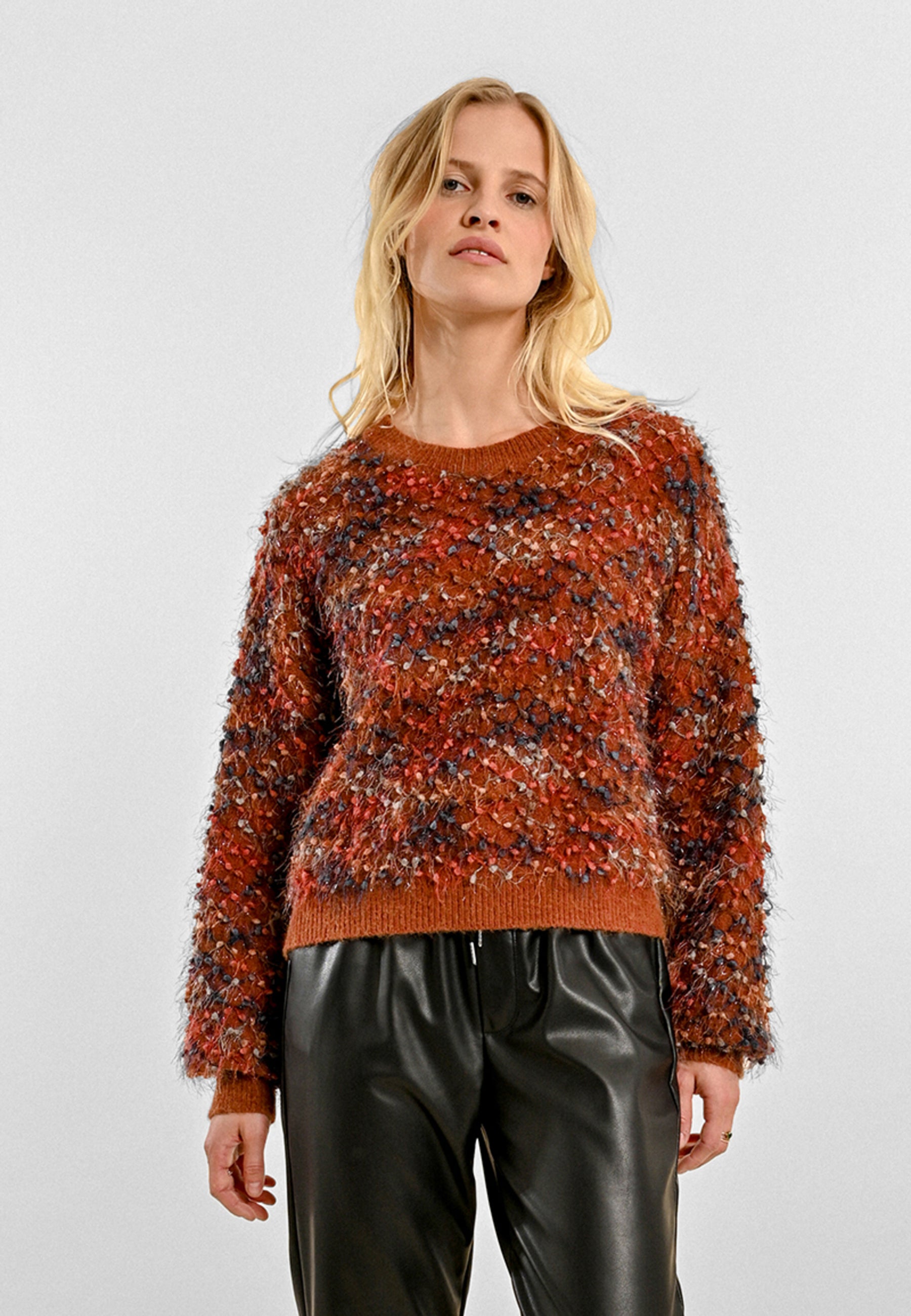 Maglia Donna Girocollo Multicolor MOLLY BRACKEN LA1604CH