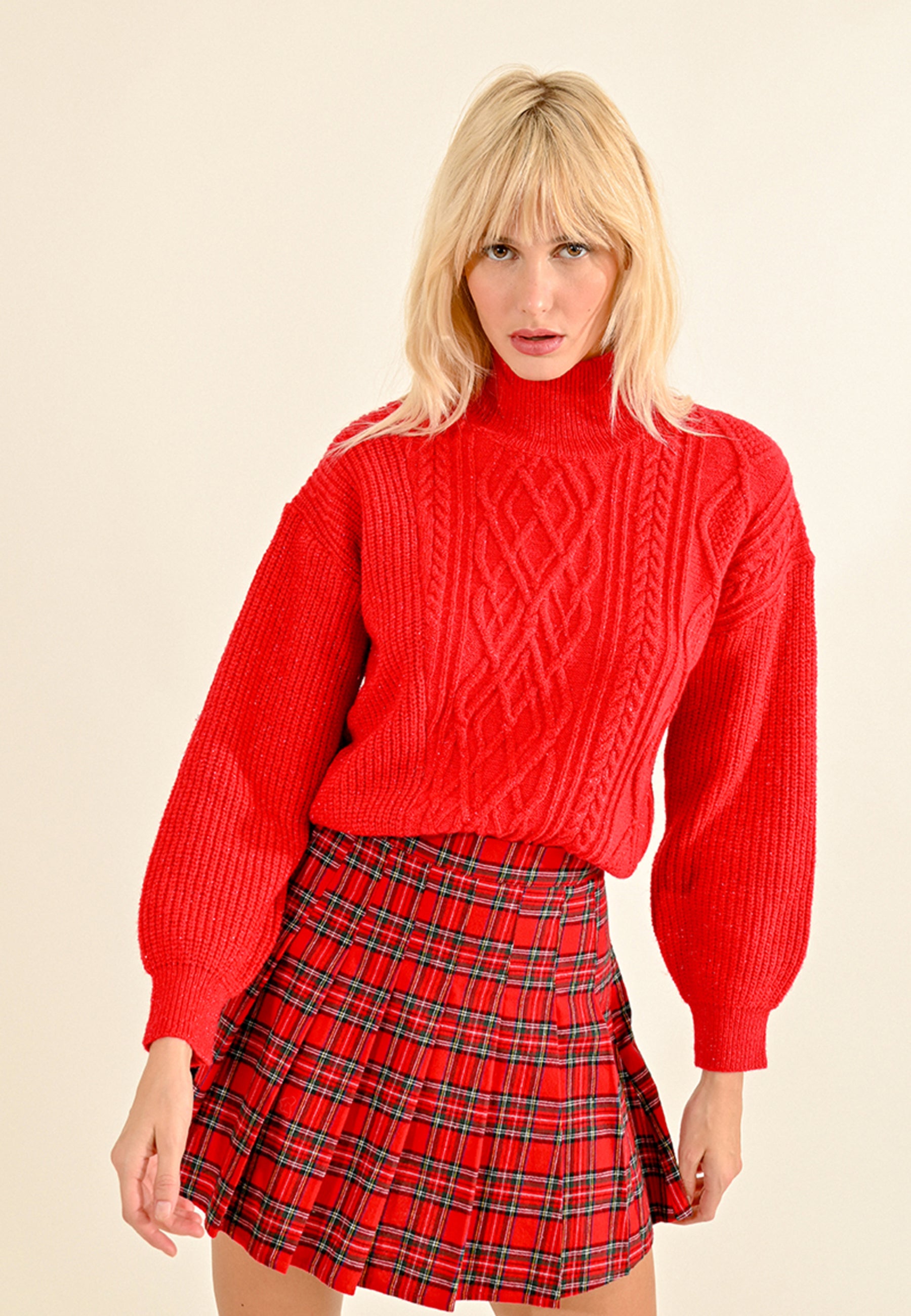 Lupetto Donna Maglia Lavorato MOLLY BRACKEN LAL512CH