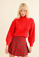 Lupetto Donna Maglia Lavorato MOLLY BRACKEN LAL512CH
