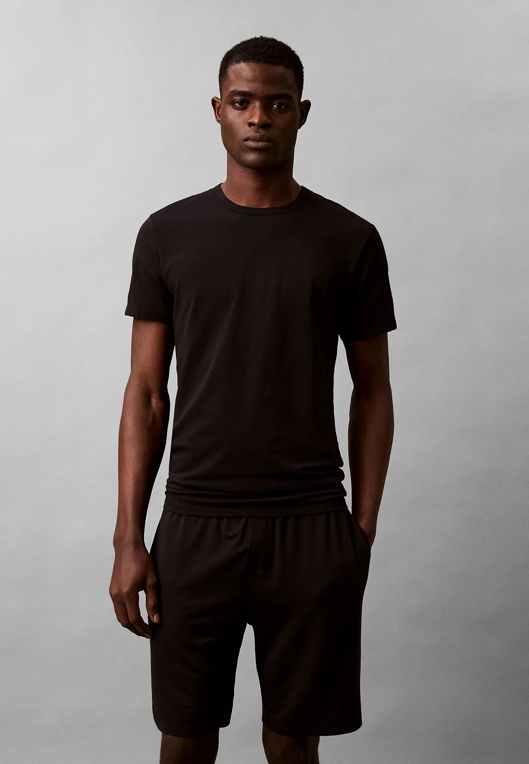 CALVIN KLEIN LV00NB4185 3 T-Shirt Uomo Girocollo Cotone