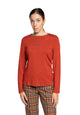 Maglia a maniche lunghe con piccolo logo LAURA BIAGIOTTI LB24I1551