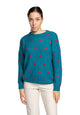 Maglia jaquard a pois LAURA BIAGIOTTI LB24I3014