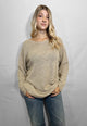 LE MORBINE Maglia Donna Manica Lunga Over Lana ART. 02109
