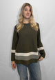 LE MORBIDE Maglia Donna Manica Lunga Inserti Lurex ART. 02147