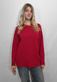 LE MORBIDE Maglia Donna Manica Lunga Pura Lana Over ART. 02163