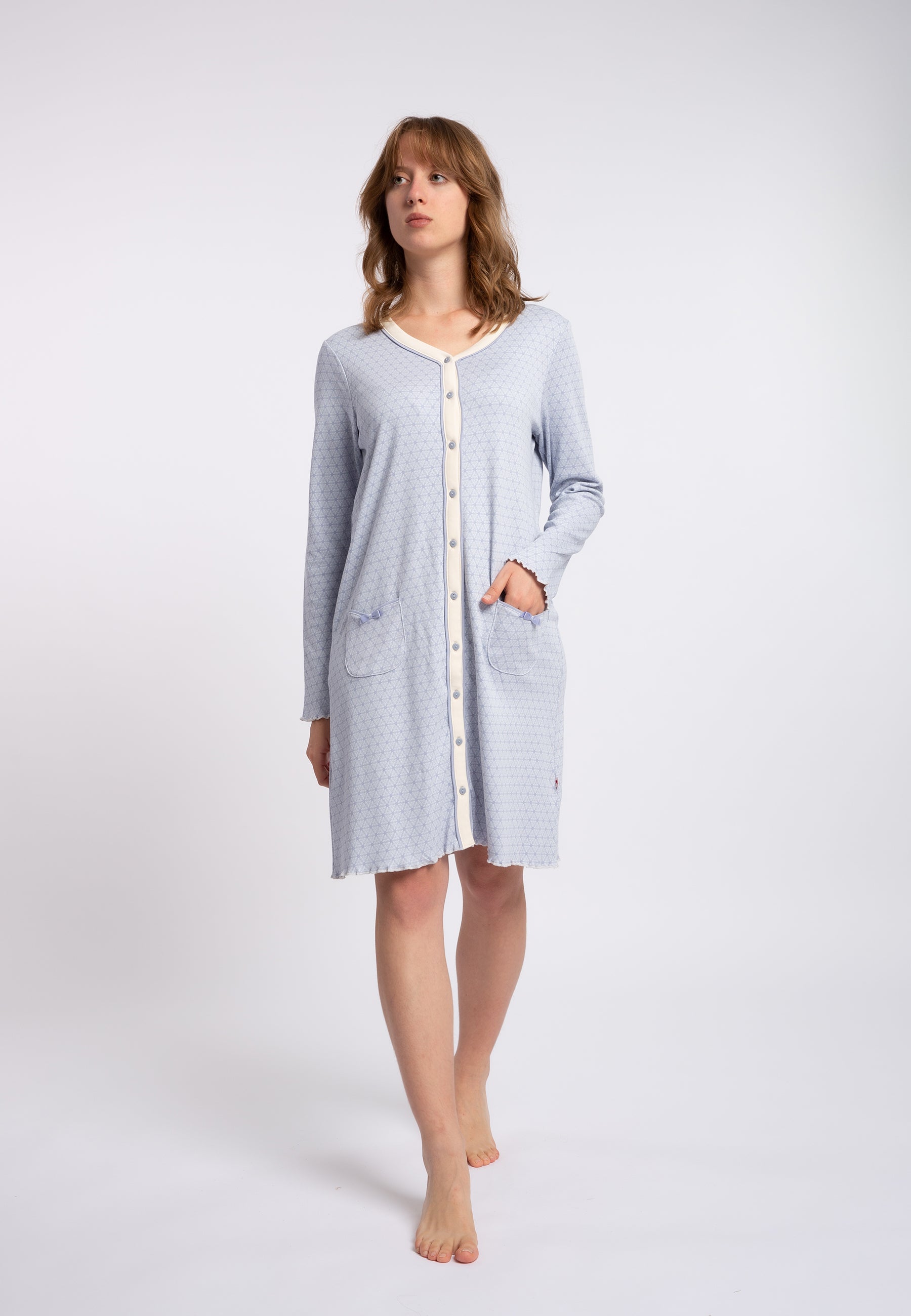 Camicia Da Notte 100% Cotone Felpato LOVABLE 9L0DO9