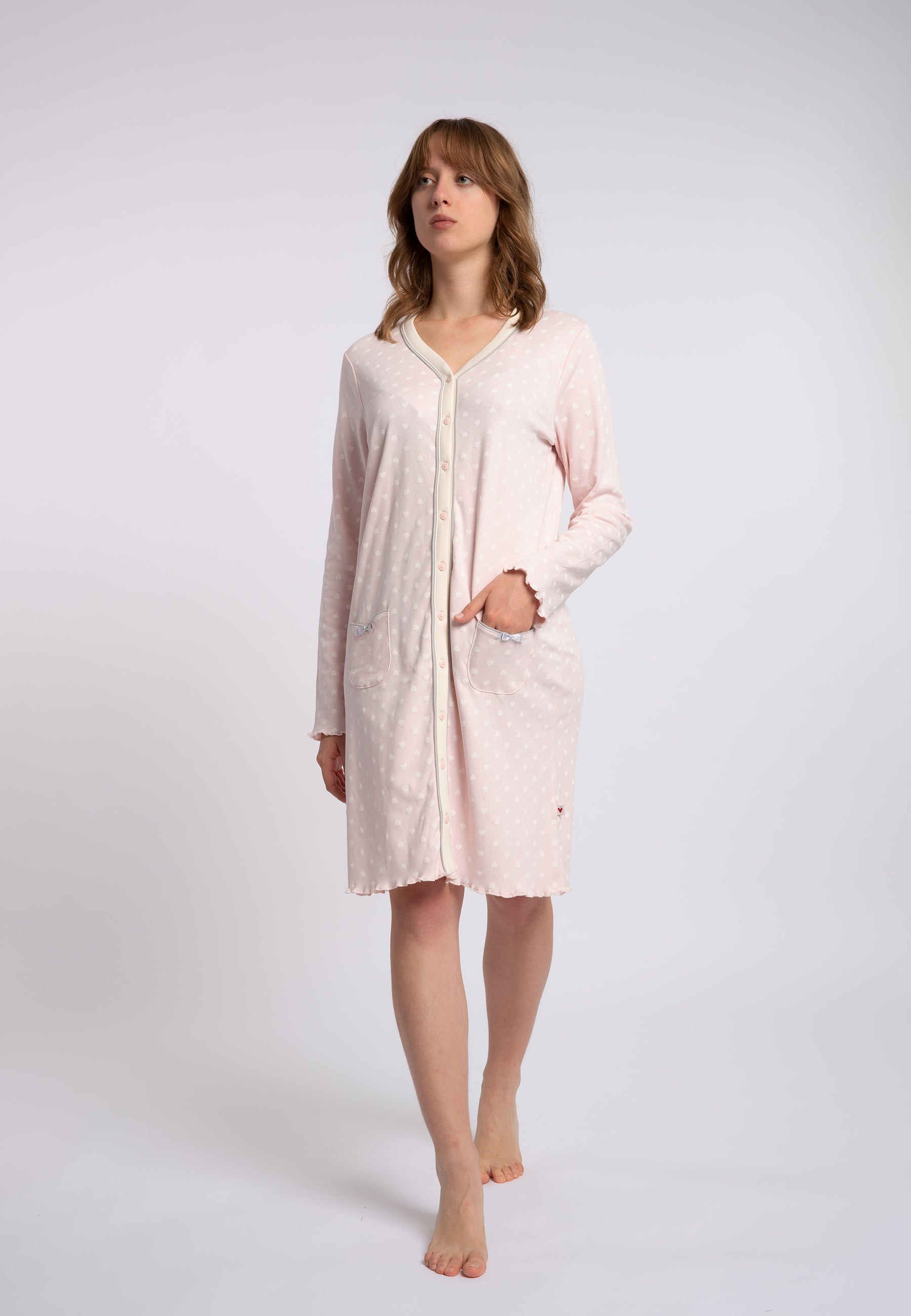 Camicia Da Notte 100% Cotone Felpato LOVABLE 9L0DO9