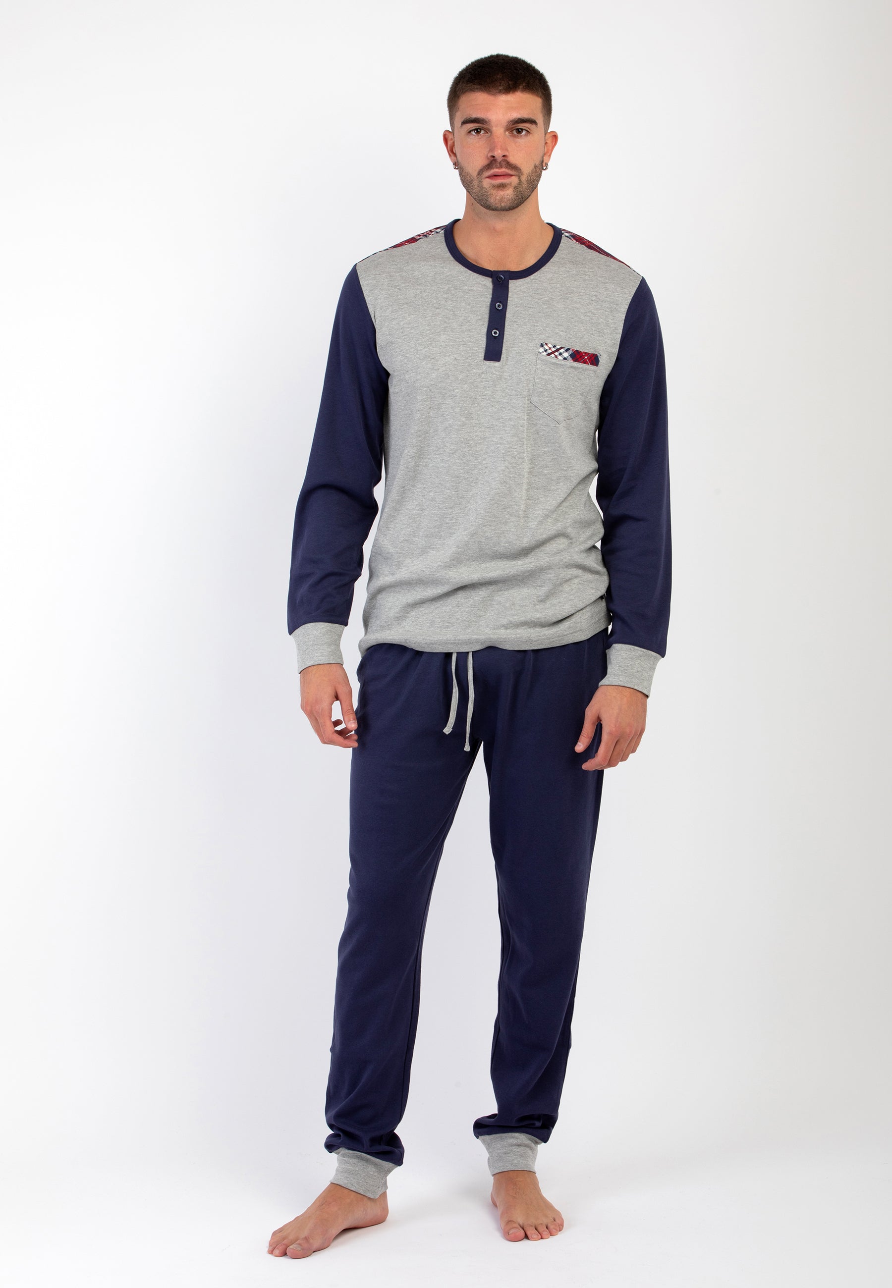 Pigiama Uomo Cotone Felpato LOVABLE 9L0DOF