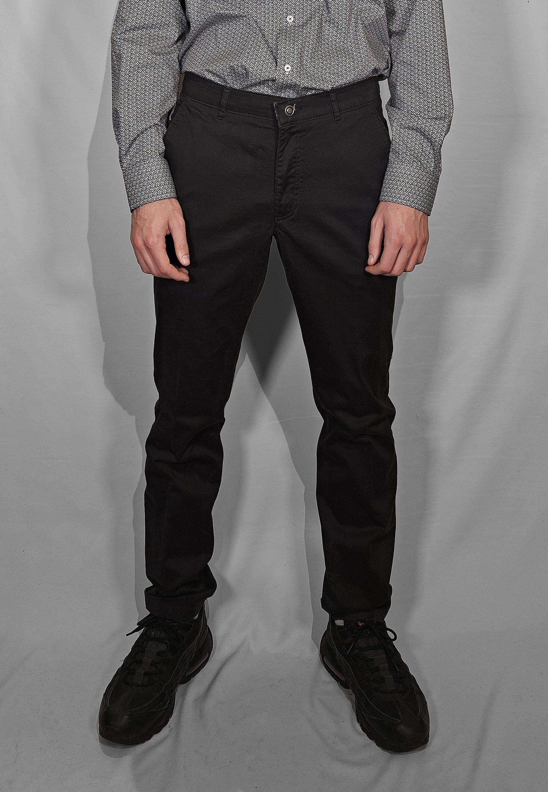 LUIGI MORINI Pantalone Uomo Cotone Felpato Microfan tasia ART. 4345 IMOLA